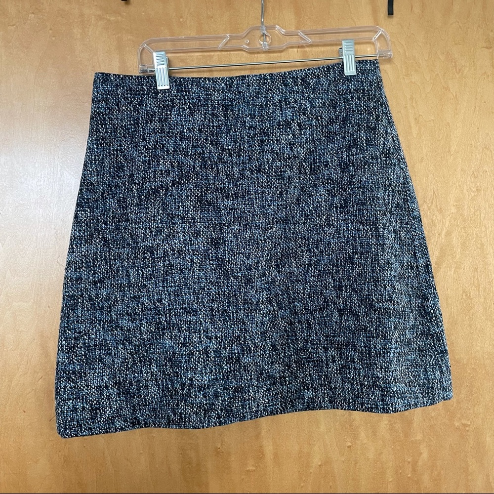 Blue/white/black loft skirt